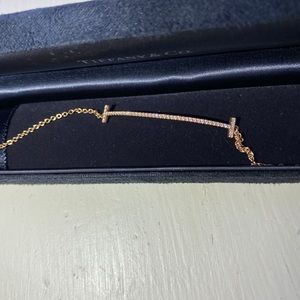 Tiffany&Co rose gold diamond Bracelet